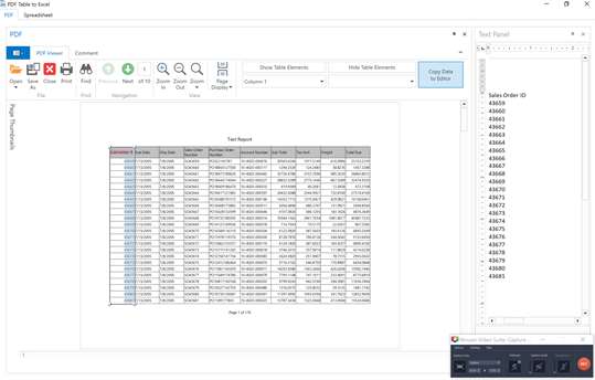 PDF Column to Excel screenshot 5