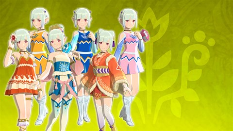 Monster Hunter Stories 2: 破滅之翼 - 「艾娜的服裝」組合包