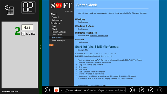 Starter Clock screenshot 3