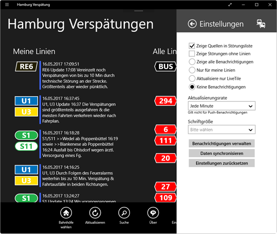 Hamburg Verspätung Free screenshot 4