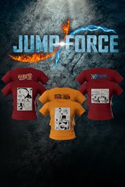 JUMP FORCE - 3 Manga T-Shirts Pack