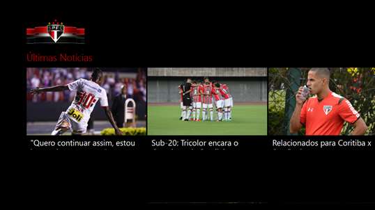 Sao Paulo Futebol Clube screenshot 1