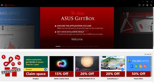 ASUS GIFTBOX screenshot 1