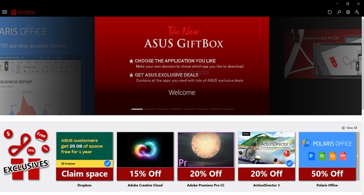 ASUS GIFTBOX - PC - (Windows)