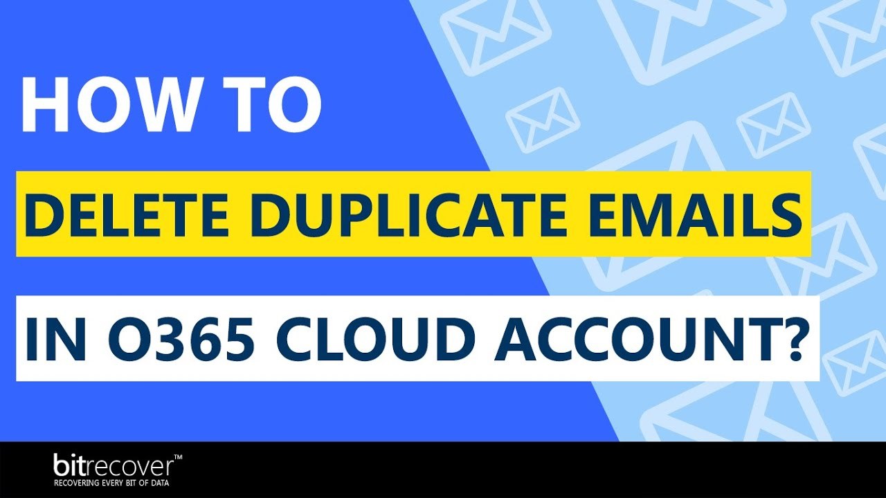 Snapshot 1 of BitRecover for Office 365 Duplicate Email Remover