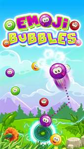 Emoji Bubble Popping Shooter - Puzzle Game for Kids screenshot 1