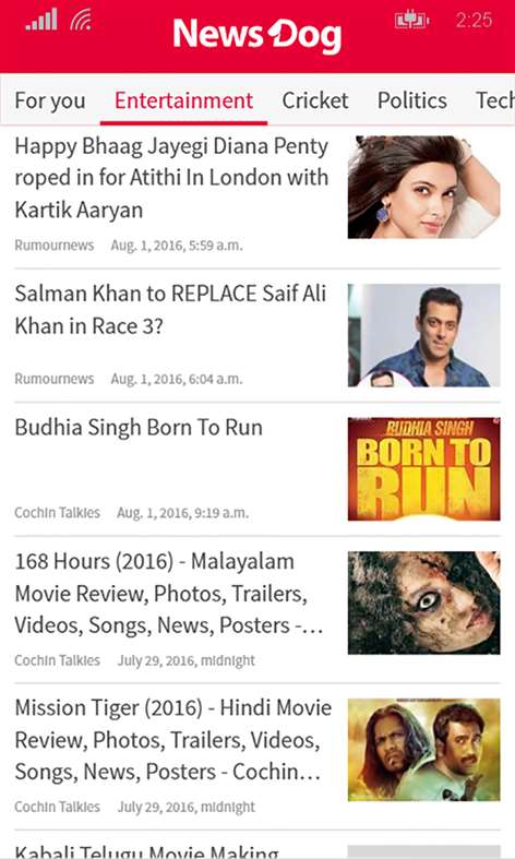 News Dog - India News Screenshots 2