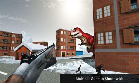 City Dino Hunting 3D screenshot 4