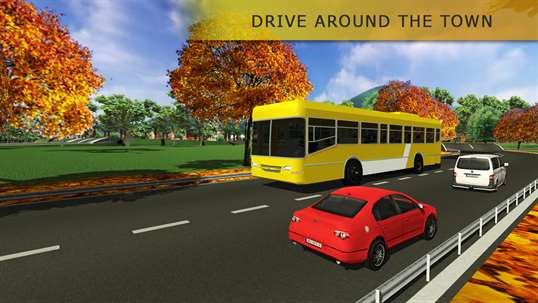 Real School Bus Driving Simulator 2016 screenshot 5