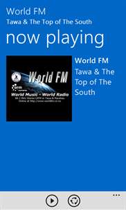 World FM screenshot 1