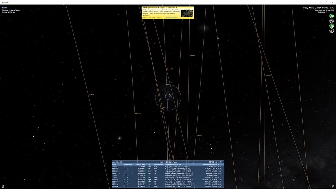 #3. Asteroids™ (Windows) โดย: BINARY SPACE