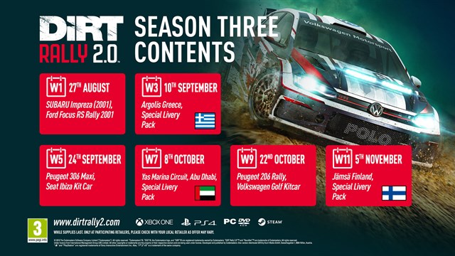 DiRT Rally 2.0 Deluxe Content Pack 2.0 (Seasons 3 and 4) screenshot 2