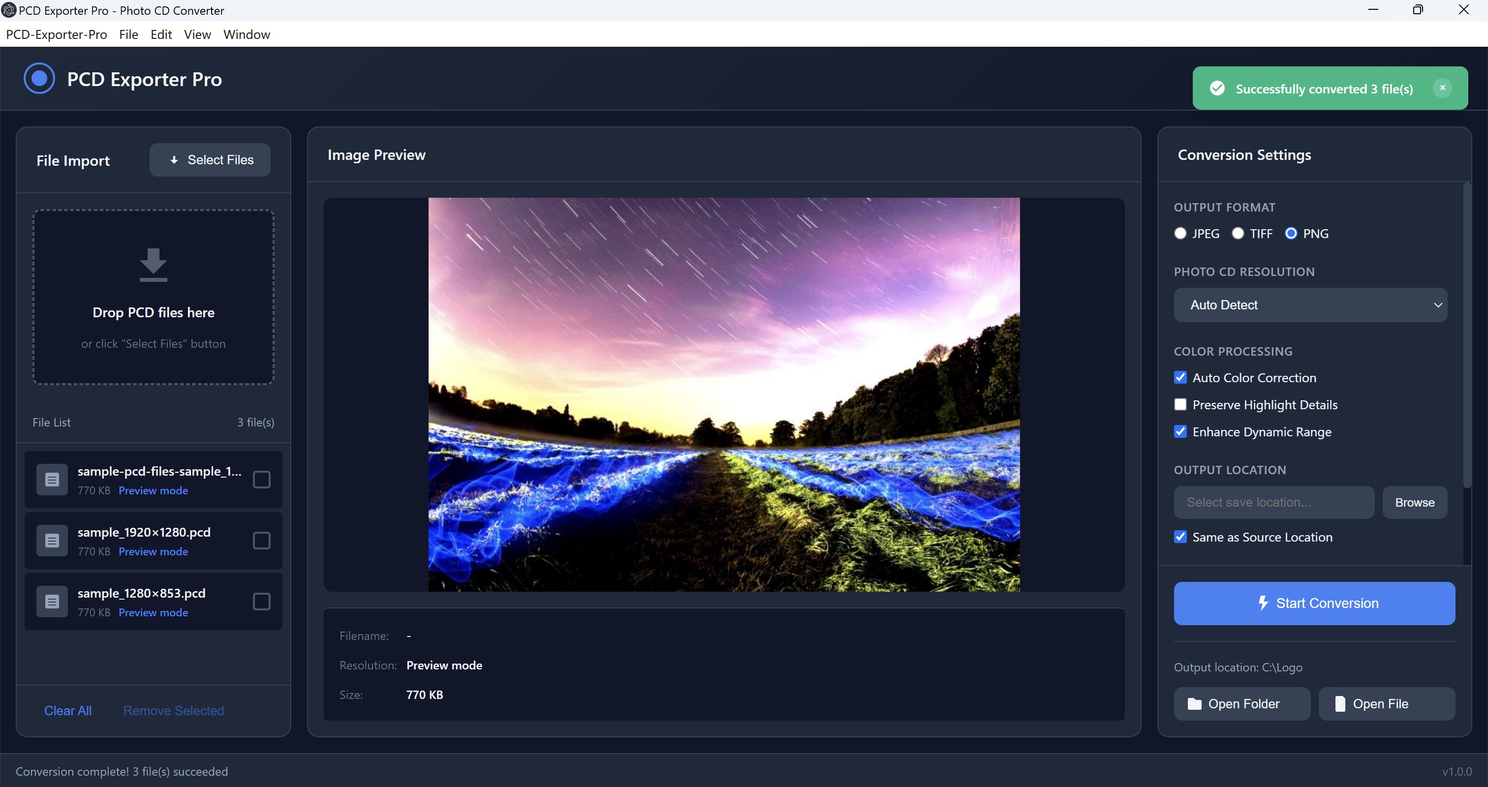 PCD Exporter Pro screenshot