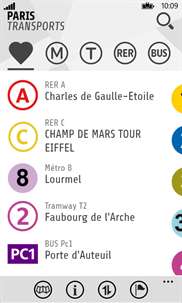 Paris Transports horaires screenshot 2