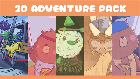 2D Adventures Pack - 15 in 1 - Sweet Bread Games