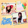 Birthday Photo Frame Cake