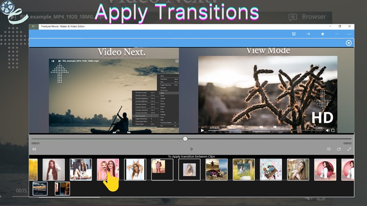 Finetune Movie Maker & Video Editor - PC - (Windows)
