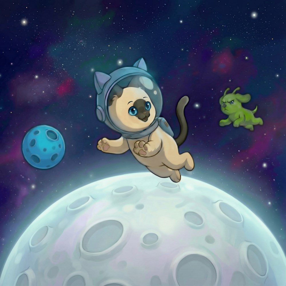 Mel The Space Cat cover art (full size)
