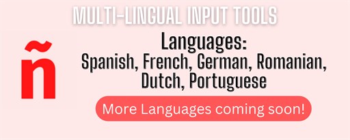 Multi-Lingual Input Tools marquee promo image