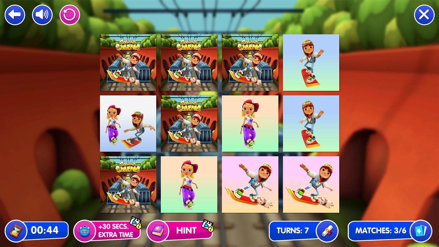 #4. Subway Heroes Memory Puzzle (Windows) 由: Ken Coloring