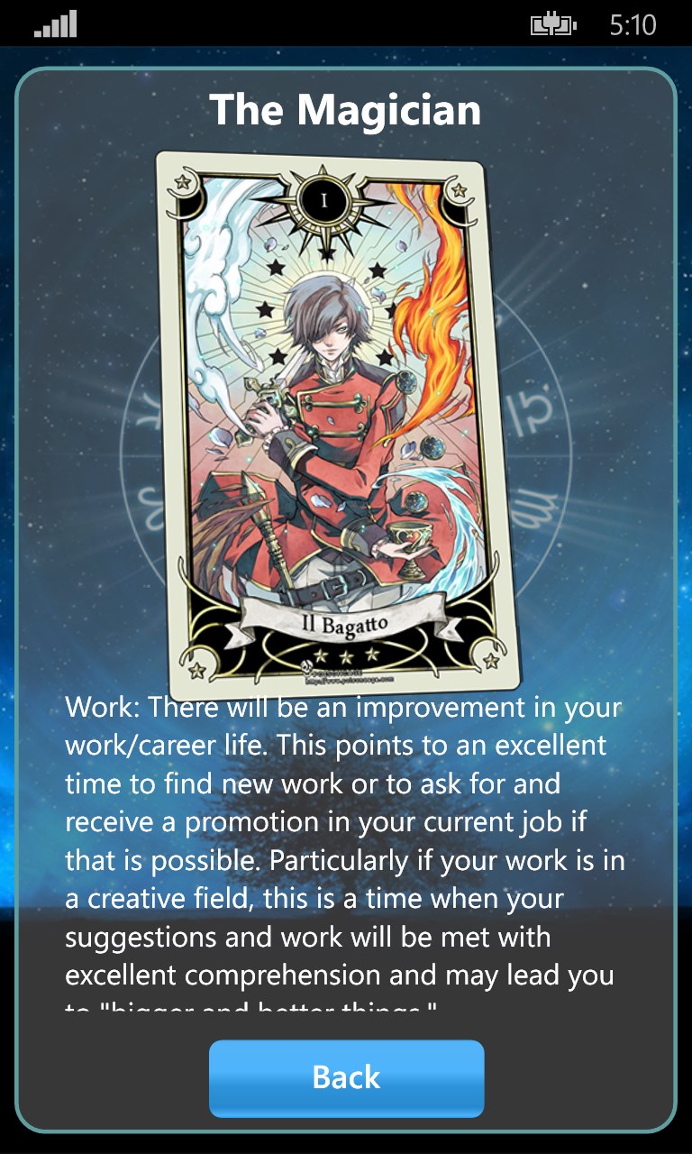 Captura de Pantalla 4 Daily Tarot windows