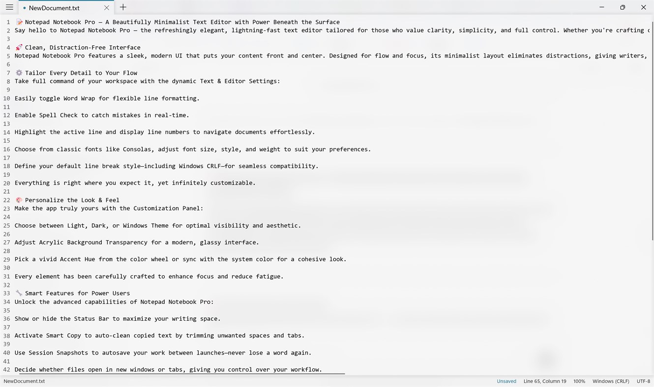 #2. Notepad Notebook Pro (Windows) โดย: HarryDavidson