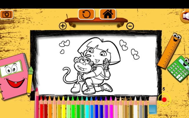 Bts Dora Coloring Book Game