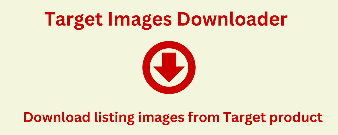 Target Images Downloader