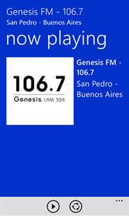 Genesis FM - 106.7 screenshot 1