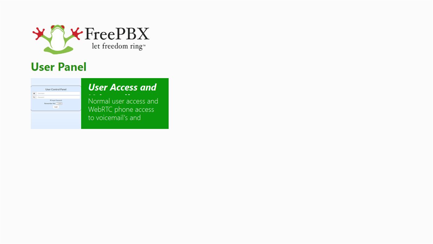 #4. FreePBX Admin Sales Brochure Windows 8.1 (Windows) Göre: ADSNELLC Development