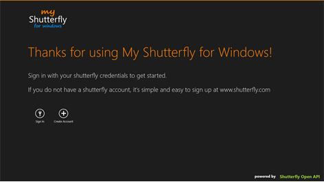 My Shutterfly For Windows Screenshots 1