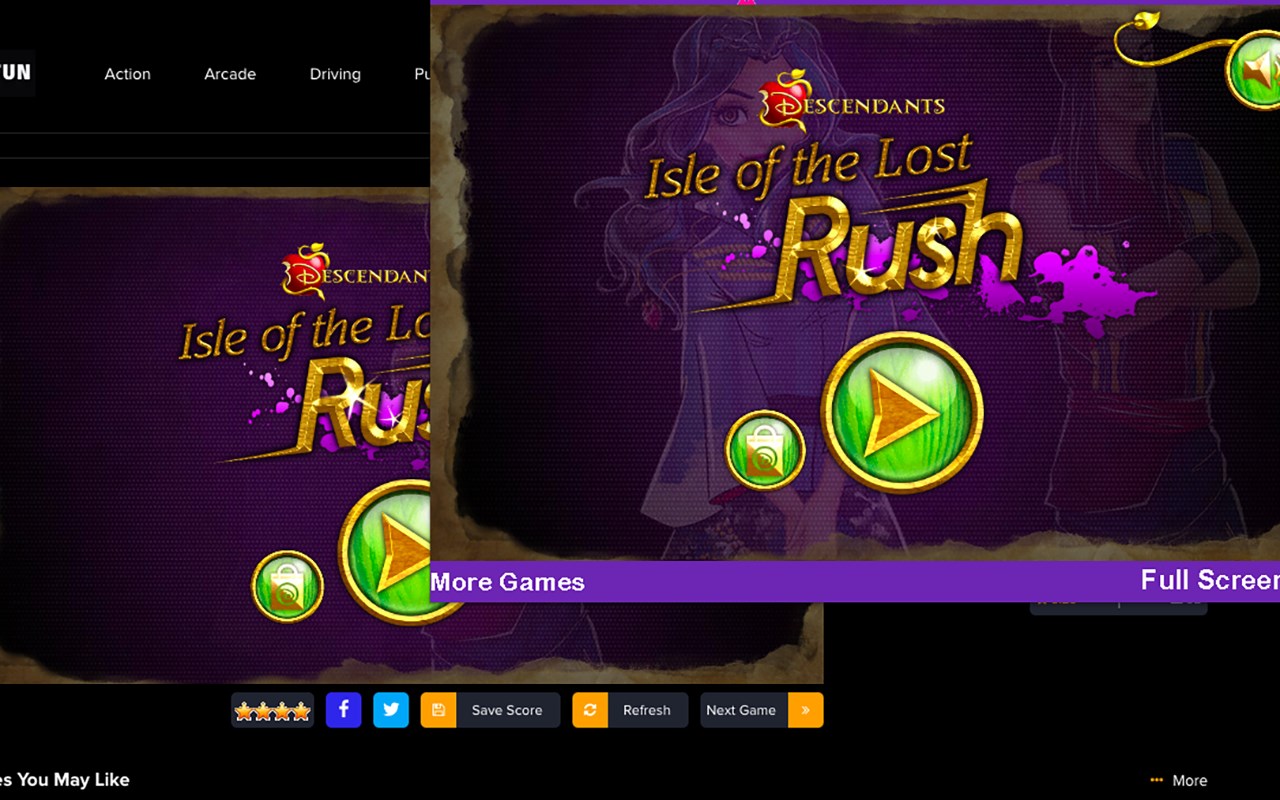 Isle of the Lost Rush - Html5 Game