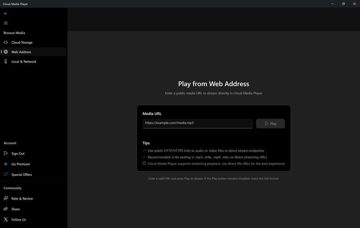 #5. Cloud Media Player (Windows) Podle: enarmedia