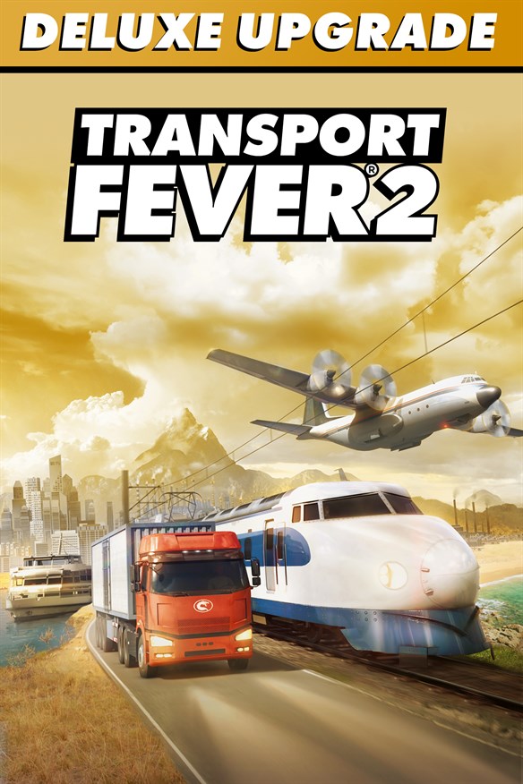 Transport Fever 2: Console Edition - Deluxe Upgrade Xbox Series X|S and Xbox One cover art