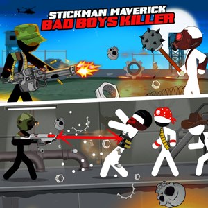 Stickman Maverick: Bad Boys Killer