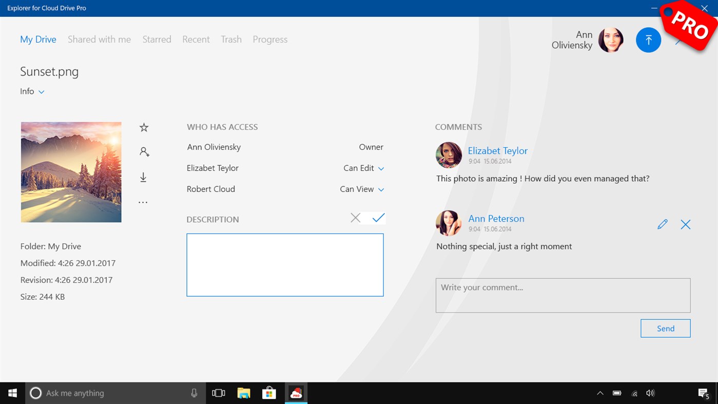 #1. Explorer for Cloud Drive Pro (Windows) بواسطة: Virtual Pulse