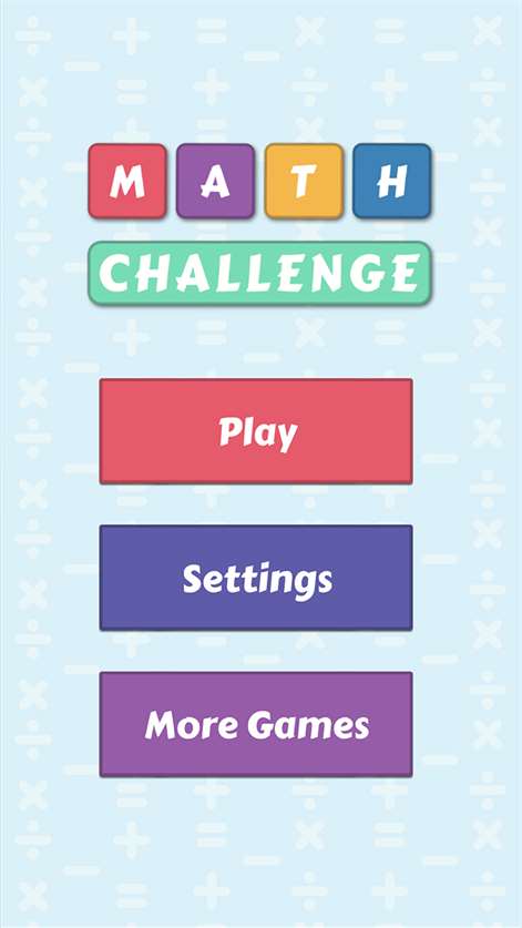 Math Challenge - Fast Math Practice Game Screenshots 1