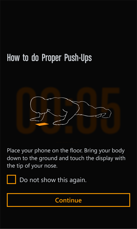 Runtastic Push-Ups Screenshots 2