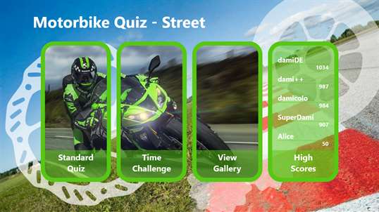Motorbike Quiz - Street screenshot 1
