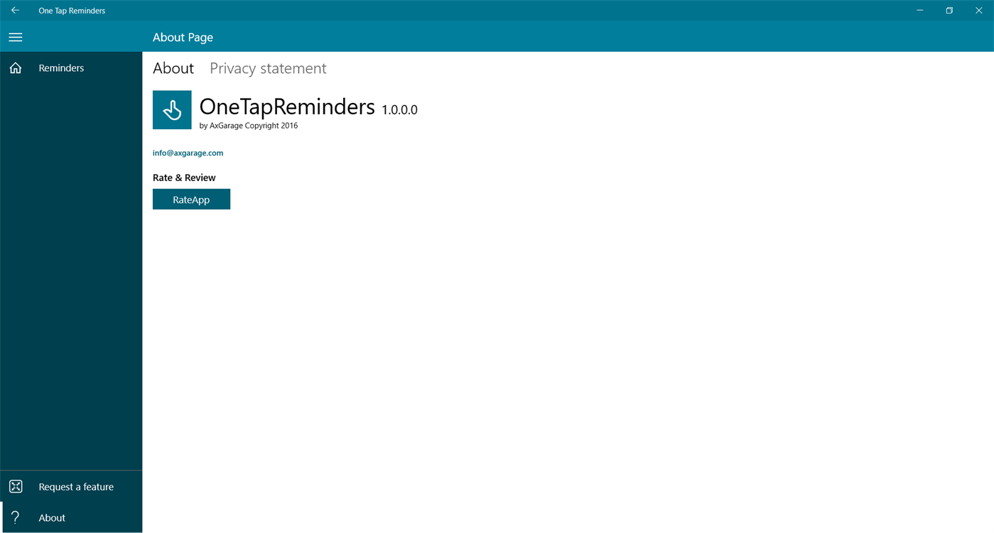 #6. One tap reminders (Windows) Von: UAB AdDuplex
