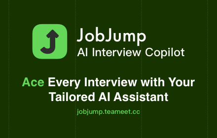 JobJump - AI Interview Copilot small promo image