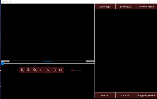 Mini Video Editor screenshot 1