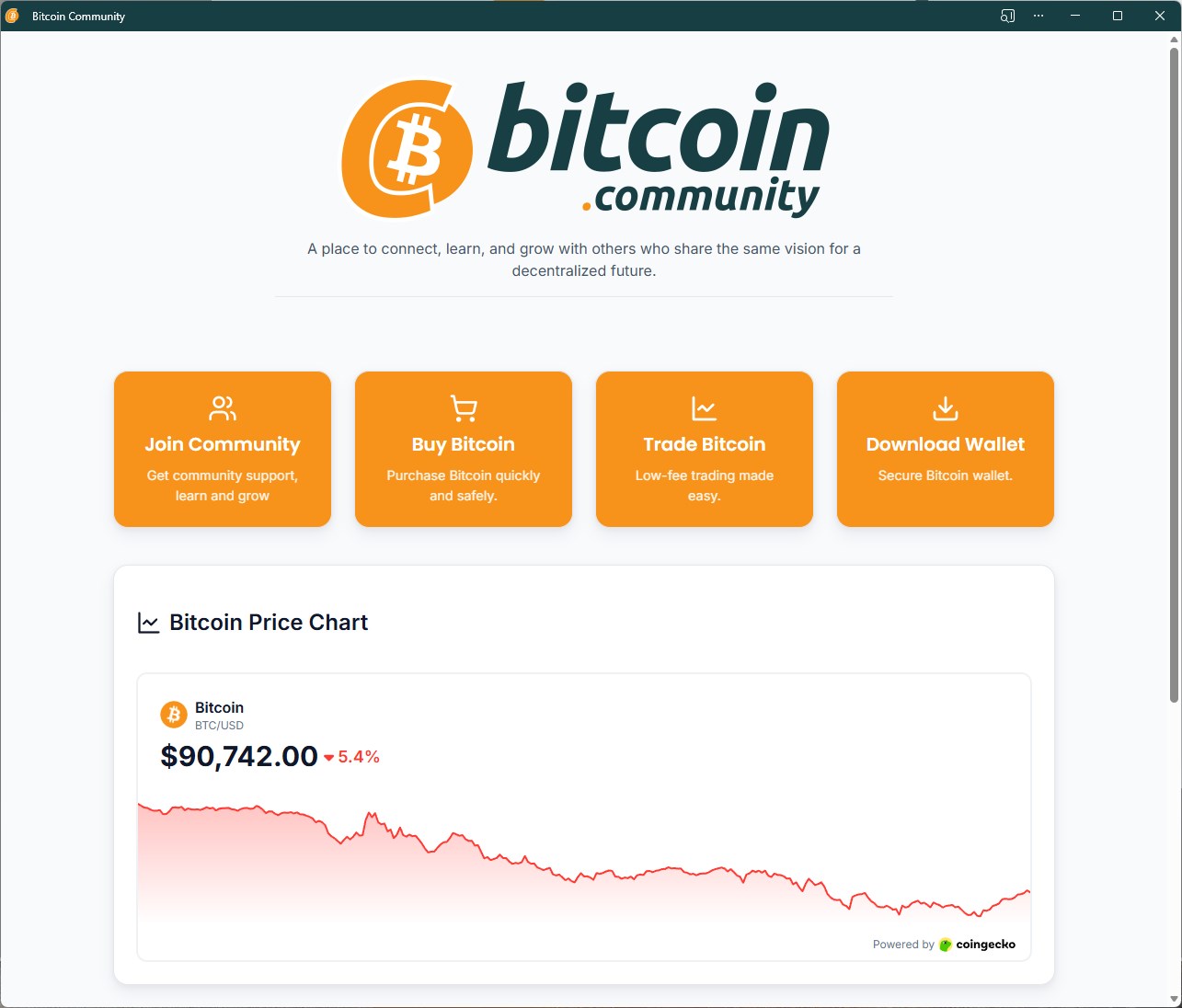 Bitcoin Community : téléchargement et installation gratuits sous Windows |  Microsoft Store