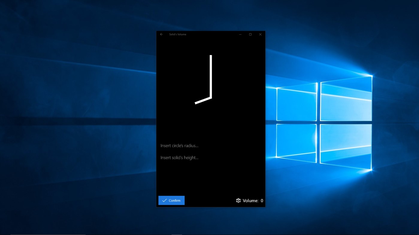 #2. Solid's Volume (Windows) 由: Krzysztof Rynkiewicz