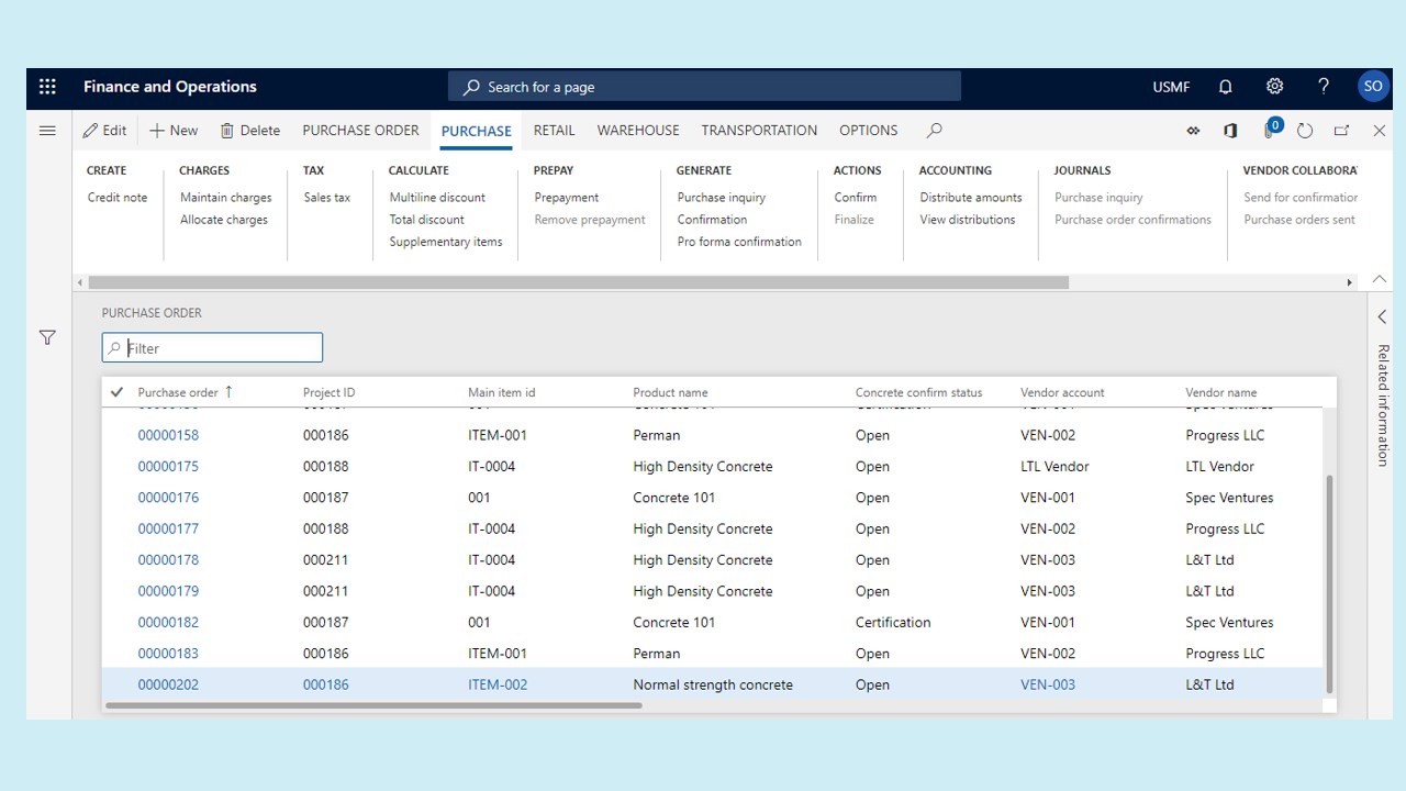 Snapshot 4 of CEM Concrete Management