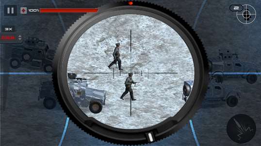 Mountain Sniper Shooting 3D screenshot 2