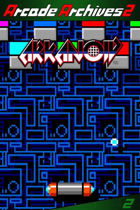 Okładka Arcade Archives 2 ARKANOID