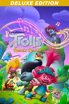 Cover poster for DreamWorks Trolls Remix Rescue Deluxe Edition