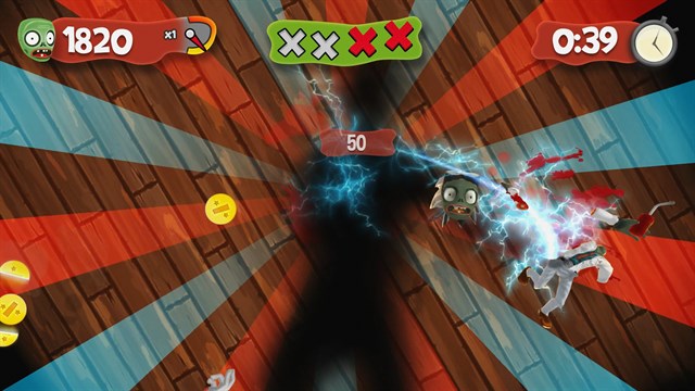 Slice Zombies for Kinect screenshot 2