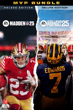 Cover poster for EA SPORTS™ MVP Bundle (Madden NFL 25 Deluxe Edition & College Football 25 Deluxe Edition)